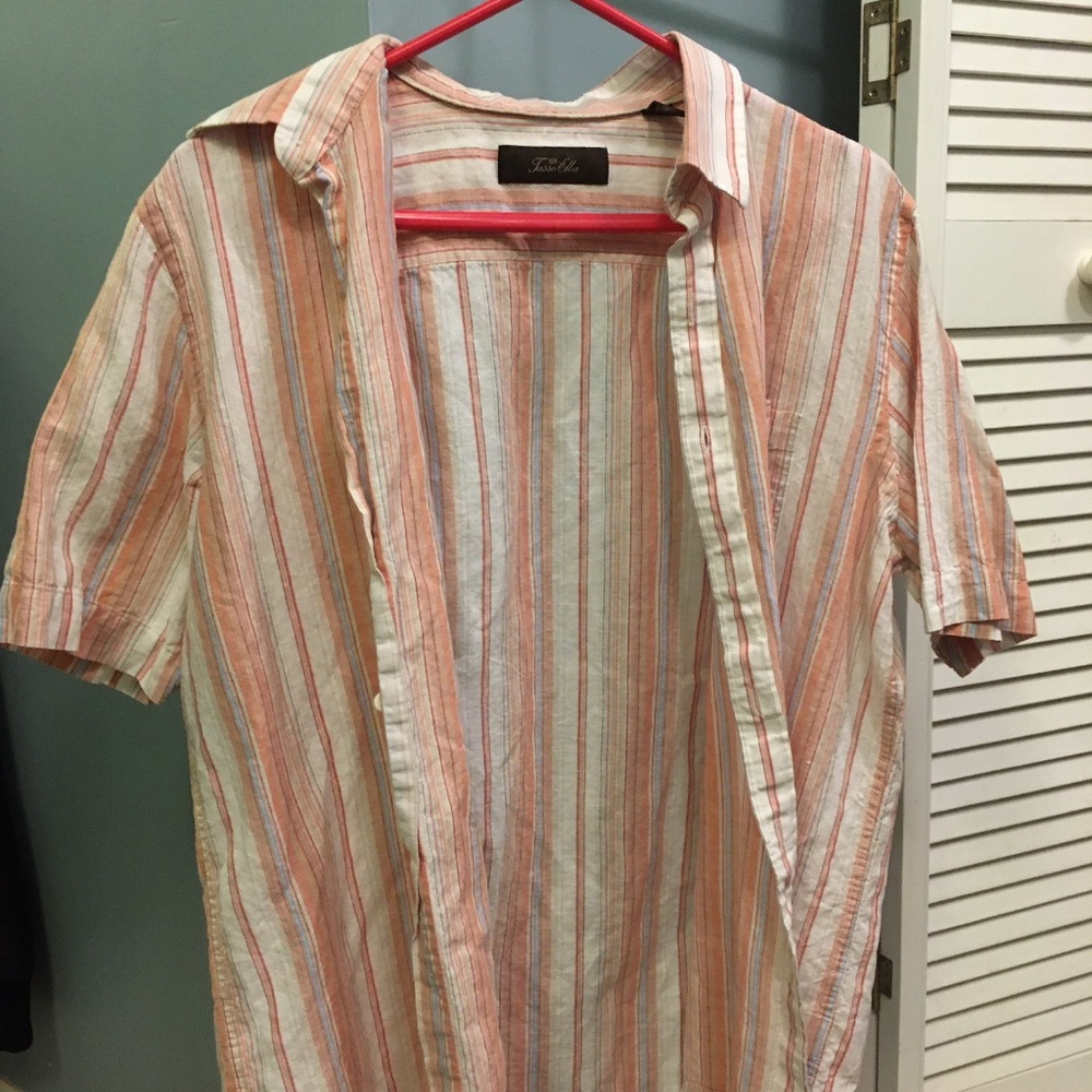 Creamsicle Orange Casual Shirt